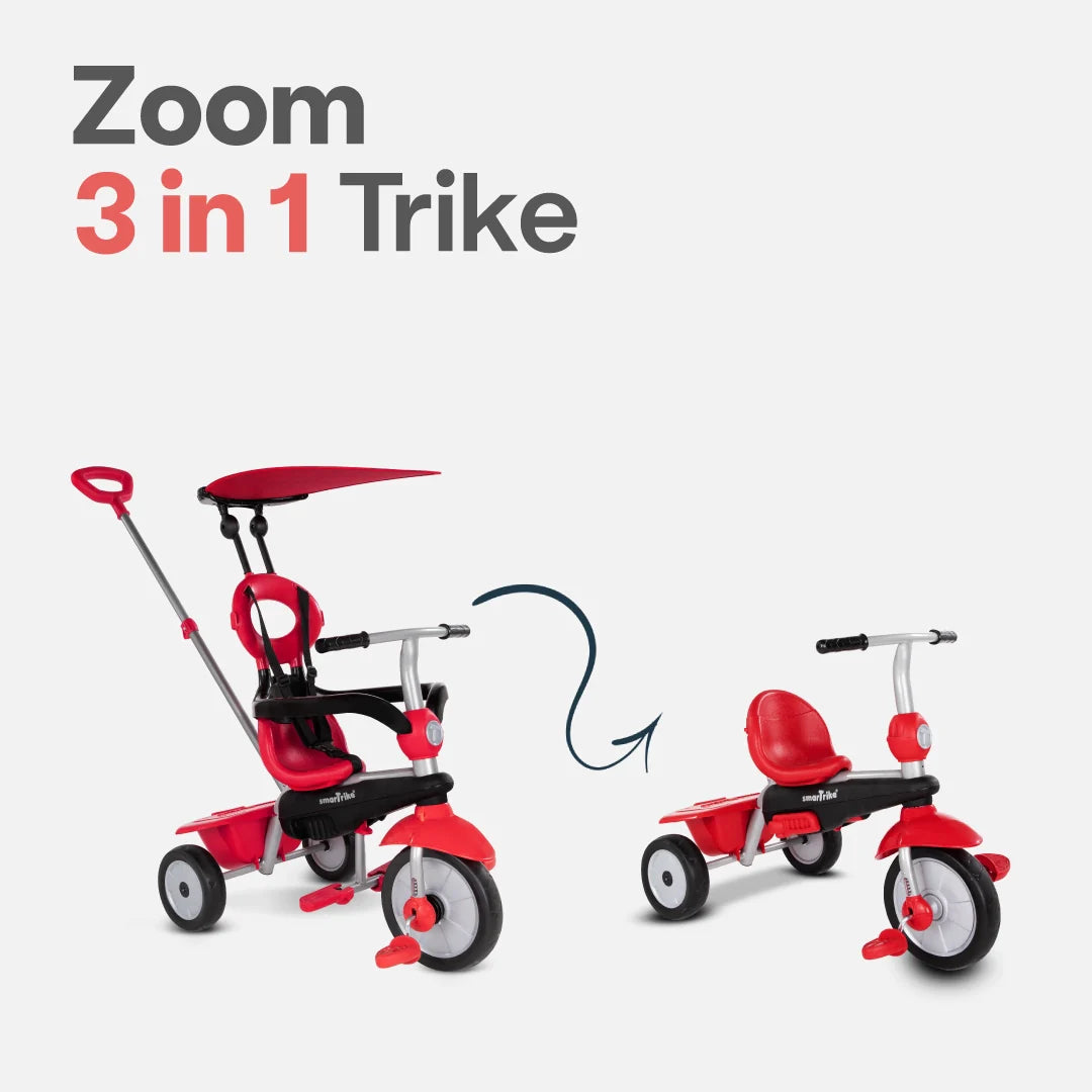 4 in 1 Zoom Toddler Tricycle Smartrike EU