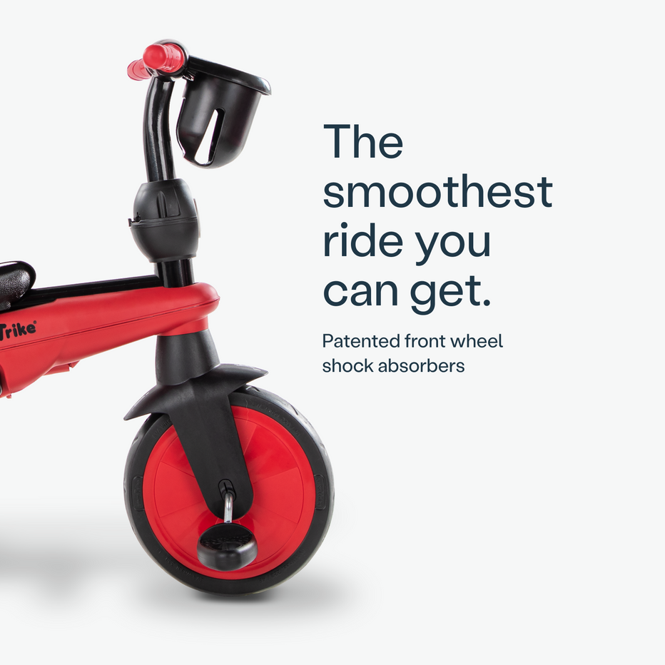 Smart Trike ブラック smarTrike Convertible Toddler Tricycle Stroller 5 in 1 with 1