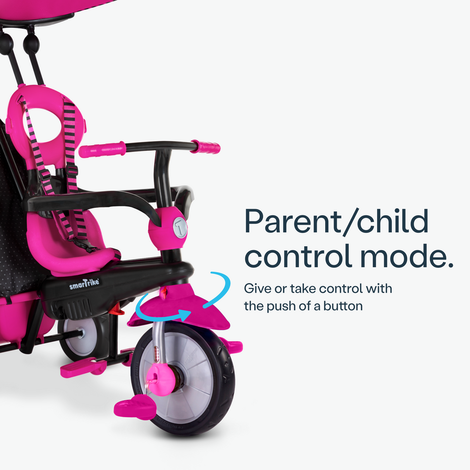 4-in-1 Vanilla Plus Toddler Tricycle – Smartrike EU