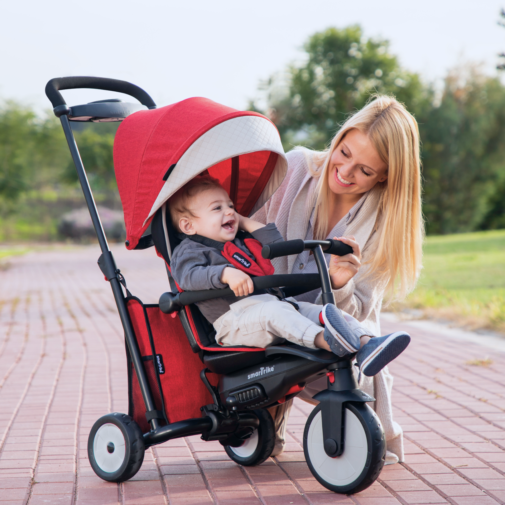 6-in-1 STR5 Folding Stroller Trike – Smartrike EU