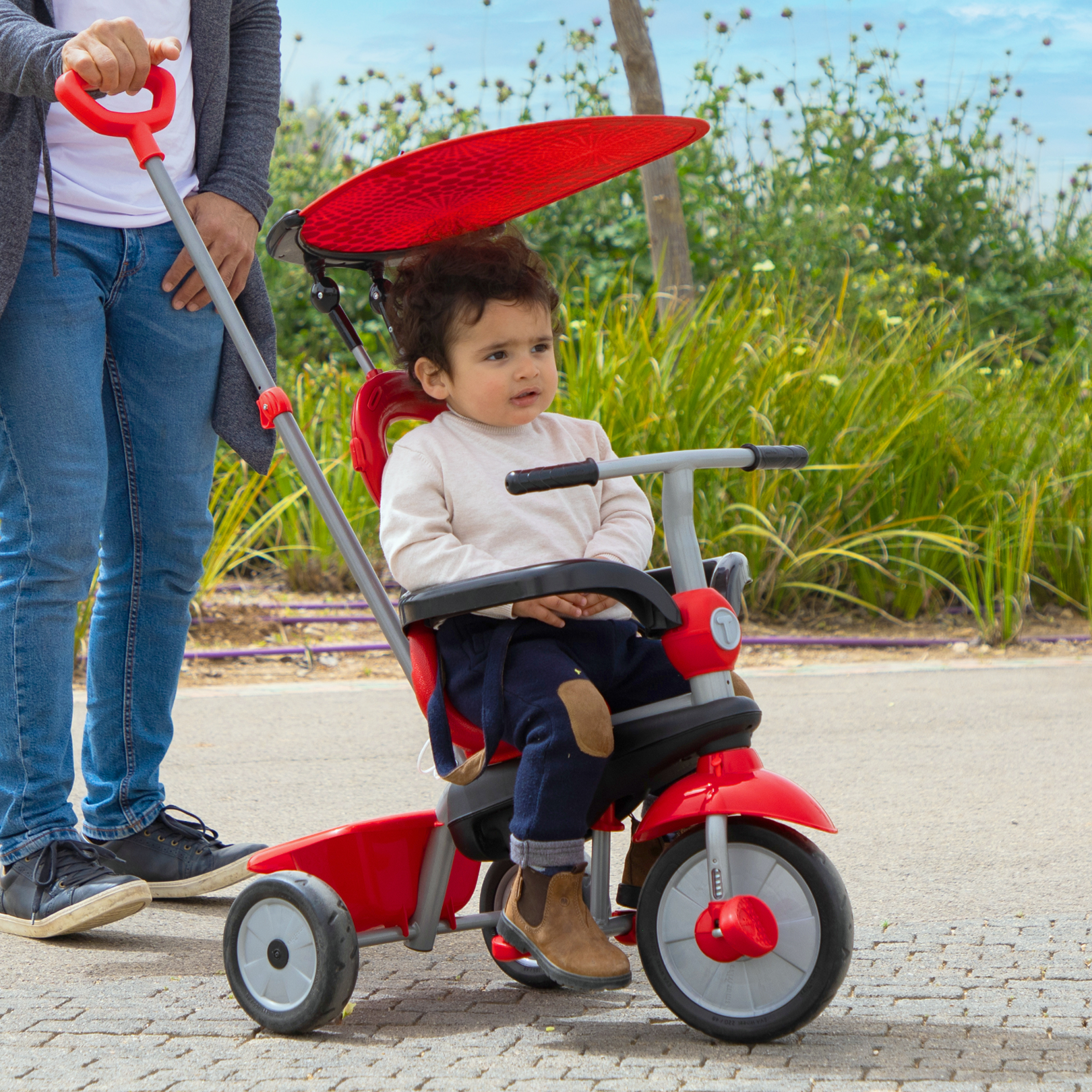 4-in-1 Zoom Toddler Tricycle
