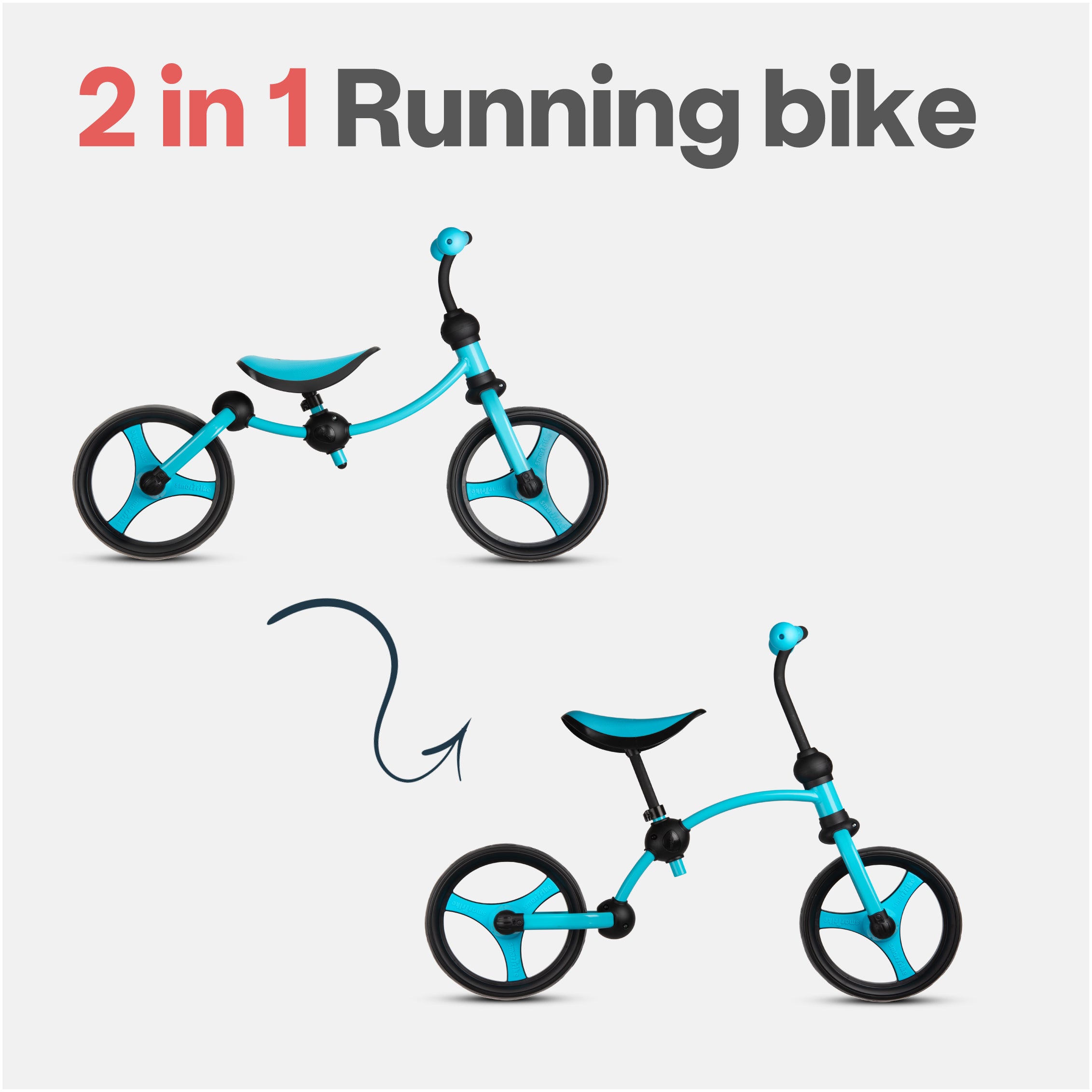 2 in 1 Running Bike