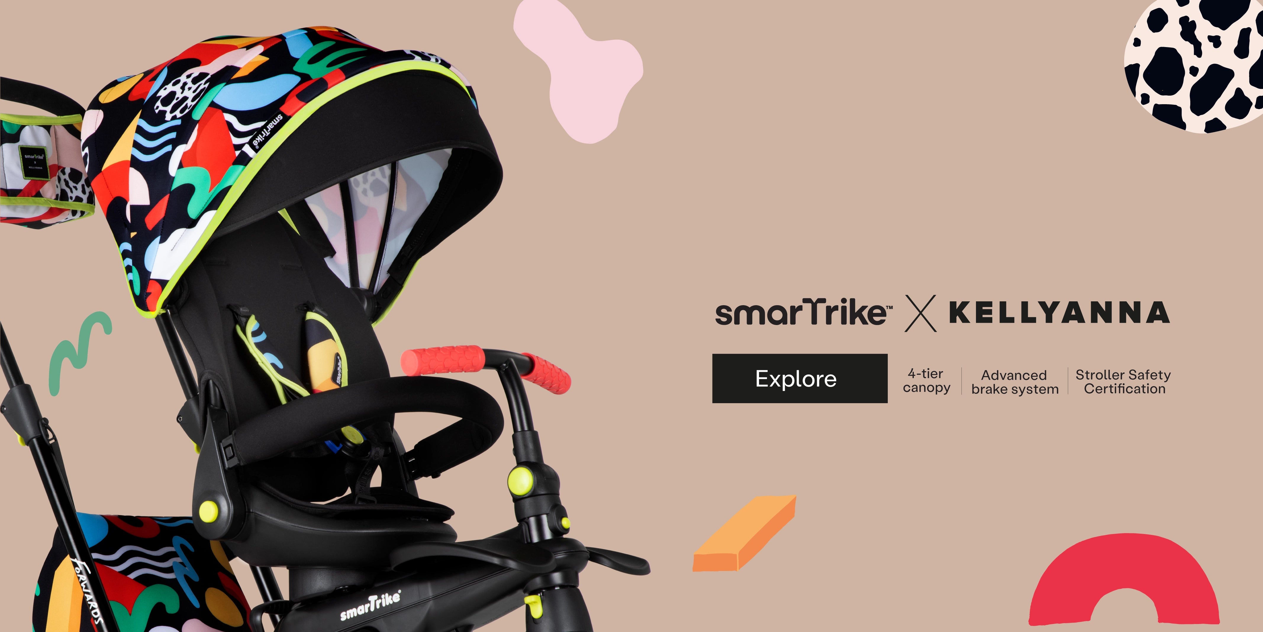 ▷ Triciclo bebé Smar-trike está de moda
