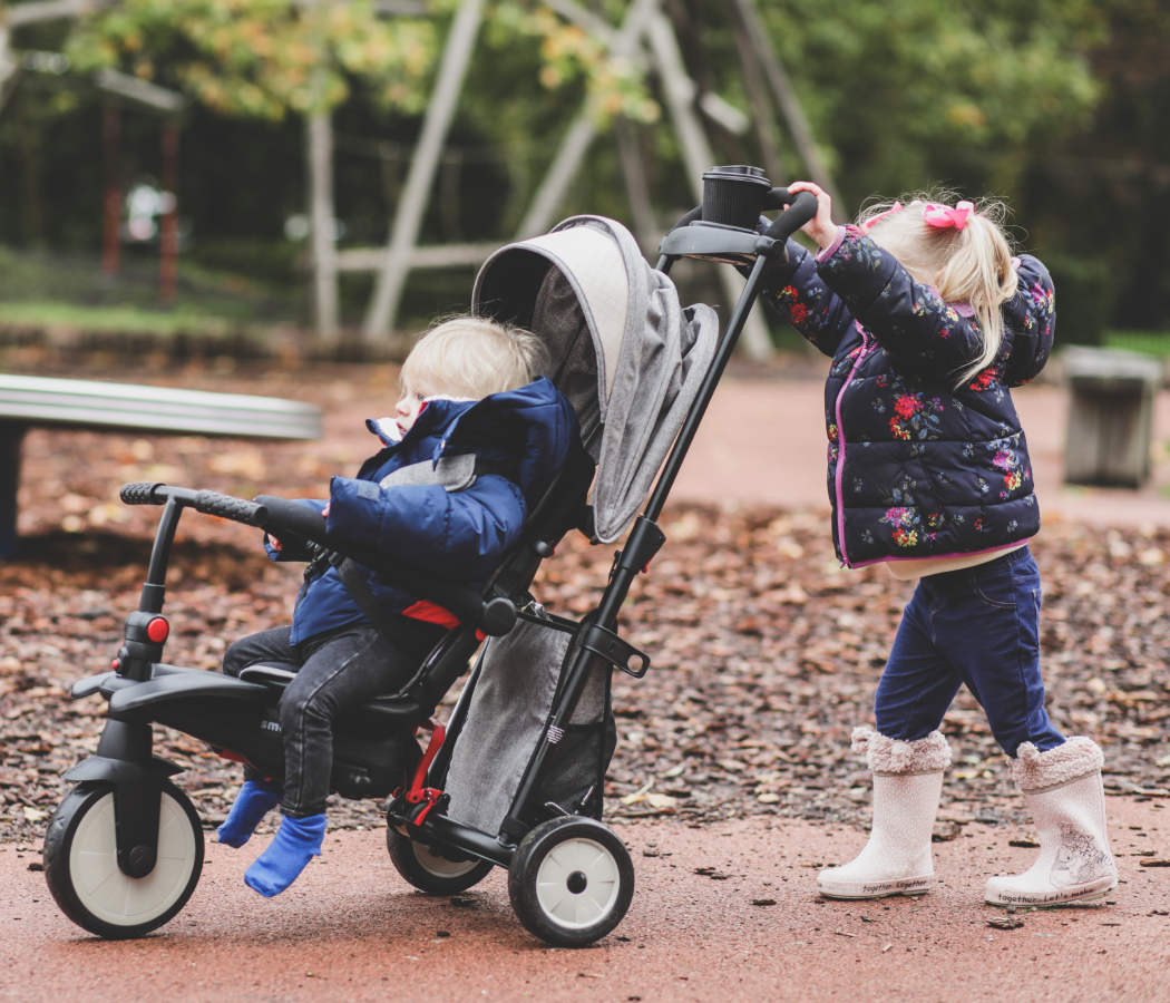 6-in-1 STR5 Folding Stroller Trike – Smartrike EU