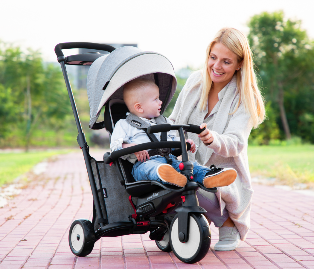 6-in-1 STR5 Folding Stroller Trike – Smartrike EU
