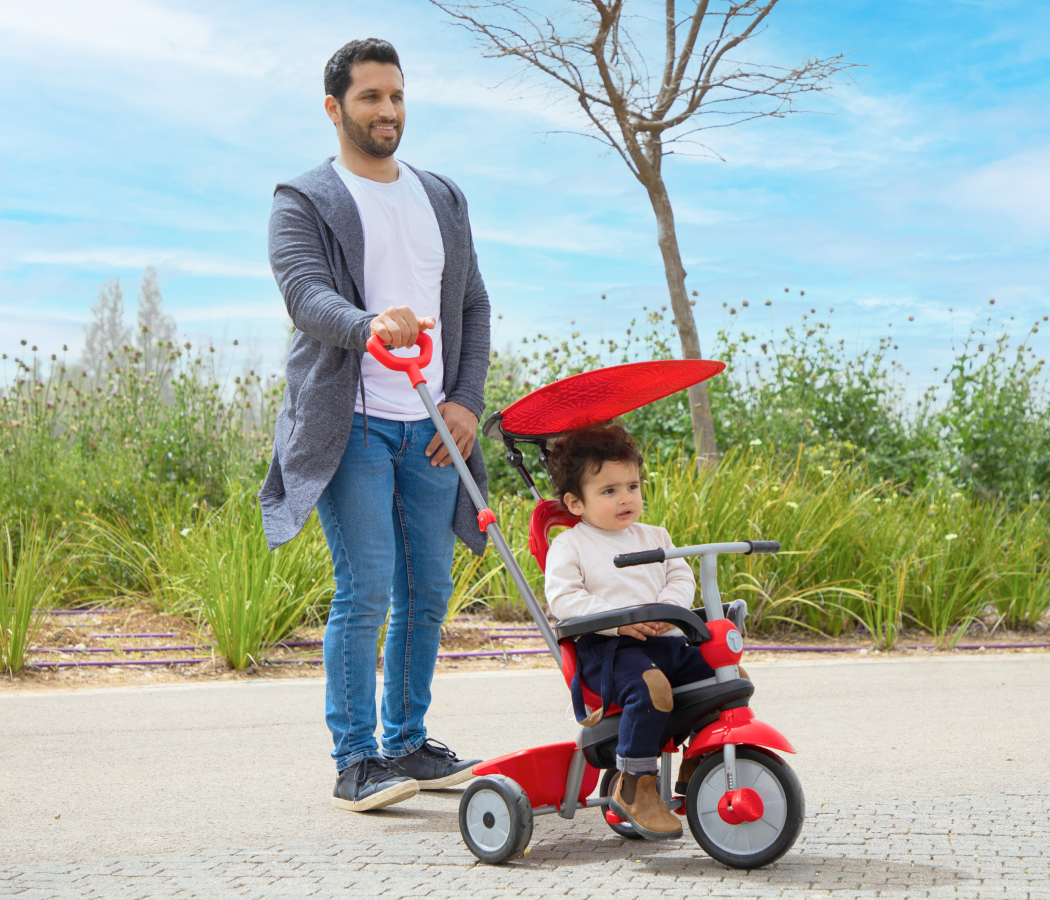 4-in-1 Zoom Toddler Tricycle