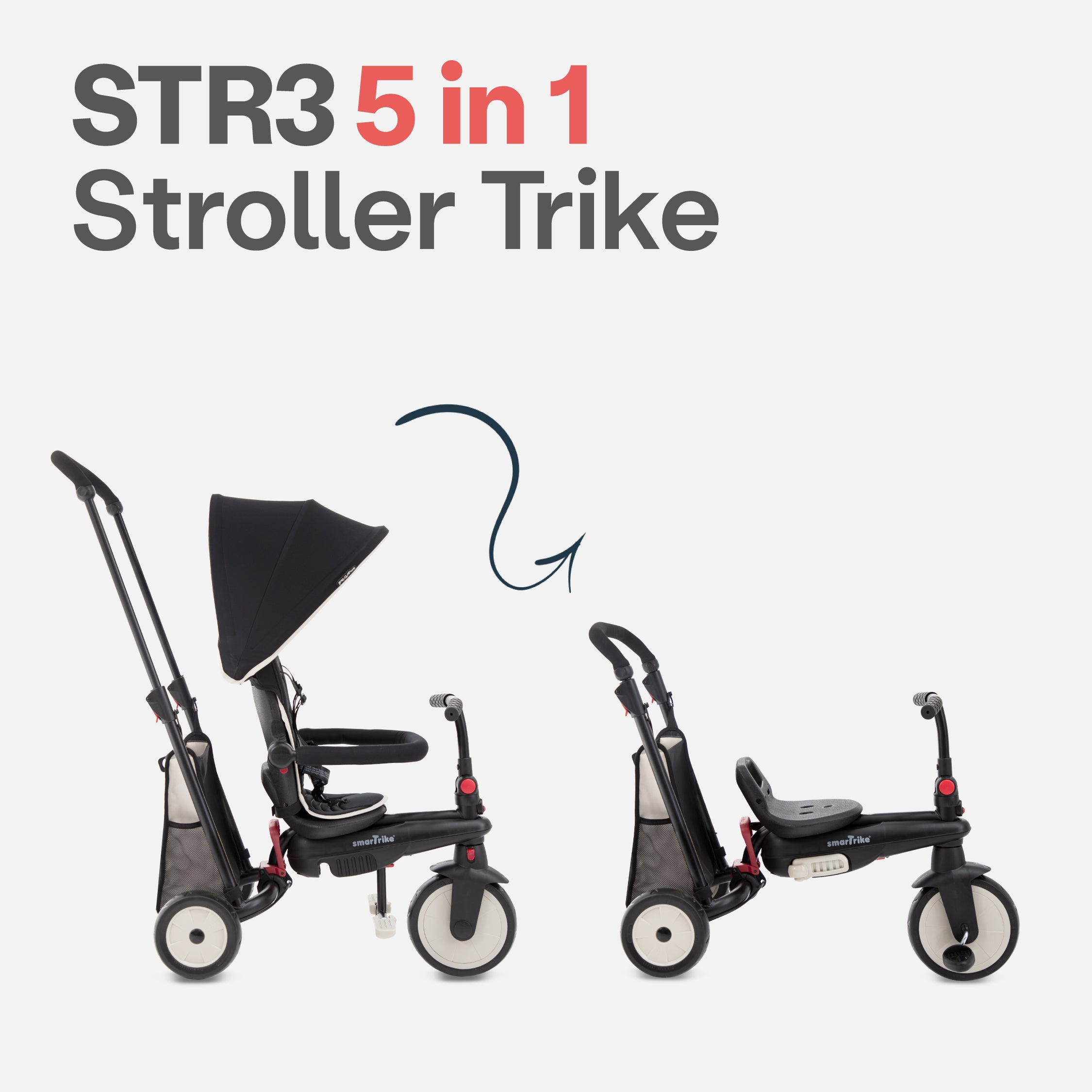 Smart Trike & Go Touch Steering buy 5-in-1 Trike stroller