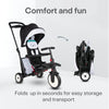 6-in-1 STR5 Animals Folding Stroller Trike