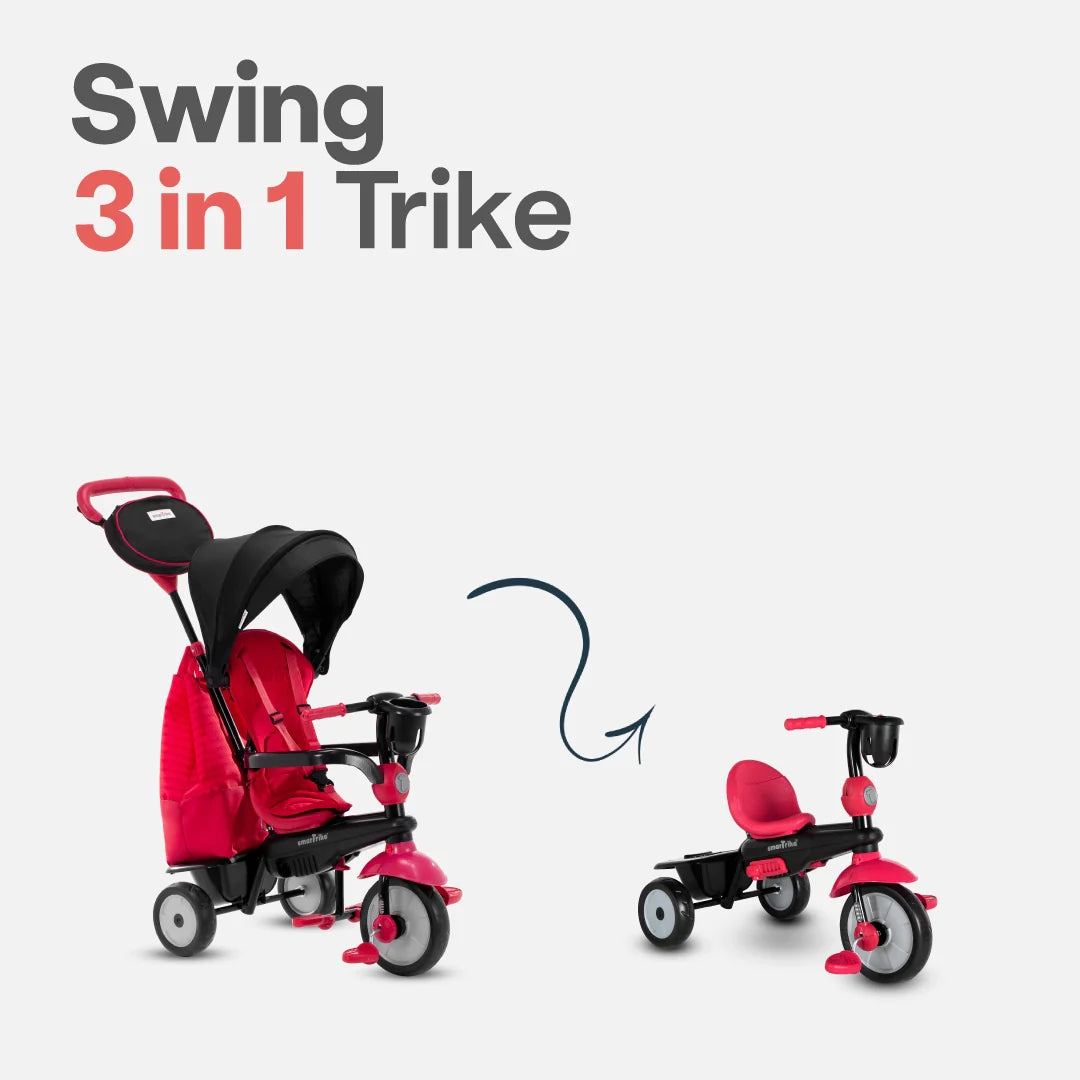 4 in 1 Swing DLX Toddler Tricycle Smartrike EU